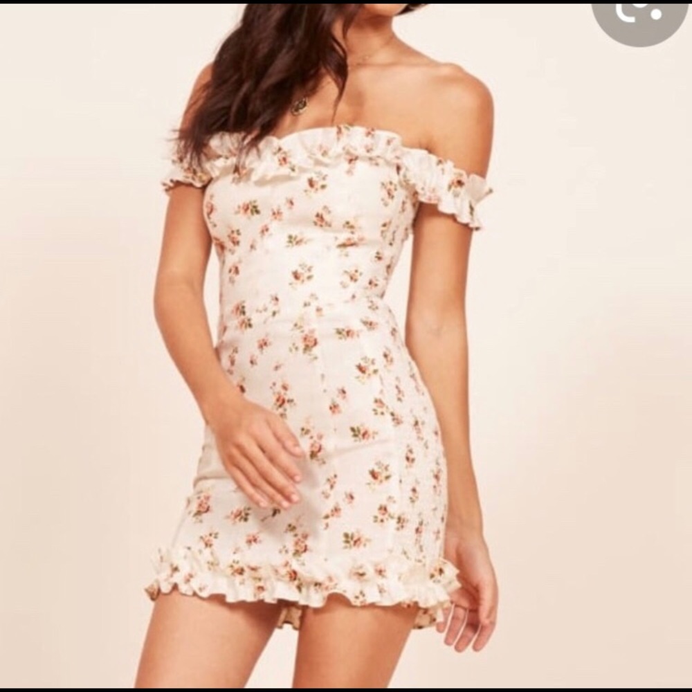 Reformation Bonita Dress in Geraldine